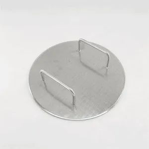 SS304 316 Wire Mesh Screen Filter False Bottom Mash Screen Style Filter Origin China Model NO. Wedge Hole Shape Square Thickness - Image 6