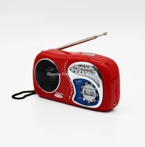 Portable Radio Multiband Mini Pocket World Receiver MP3 Player Digital Clock Radio - Image 3