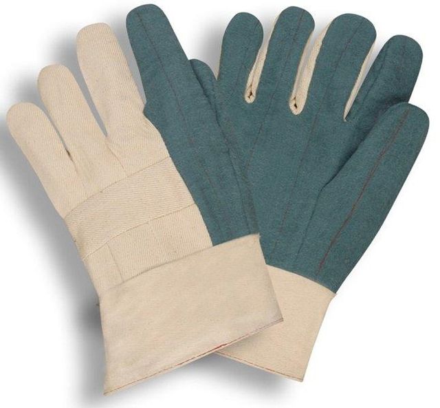 Hot Mill Glove, Green Hot Mill Glove, Heat Resistant Triple Hot Mill Gloves, Bakery Hot Mill Working Glove - Image 4