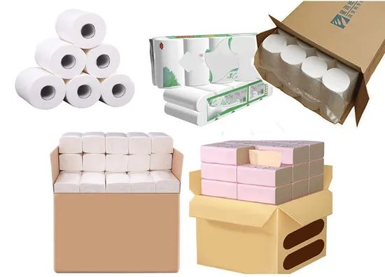 Fall Type Line Case Packer for Tissue Toilet Rolls Kitchen Rolls - Image 6
