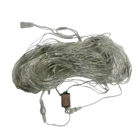 110V 220V Customized Net Mesh String Fairy Lights LED Fishing Light for Diwali Decoration - Image 6