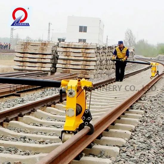 Rail Transport Trolley for Moving Steel Rails During Railway Track Construction - Image 2