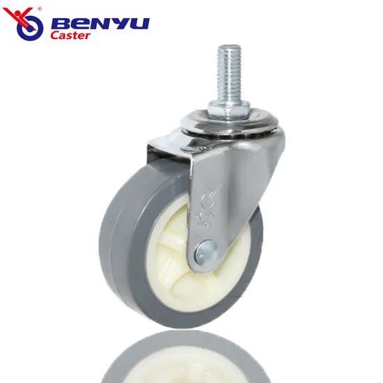 1 5 Inch Brake Caster Wheel Light Duty Furniture Castors - Image 3