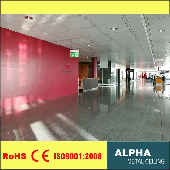 Aluminum Metal Designed Concealed Clip in Suspended Ceiling Origin China Surface Flating Trademark ALPHA Size - Image 6