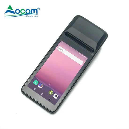 5.5 Inch Capacitive Touch Screen Handheld Mobile POS Terminal Wth Printer - Image 6