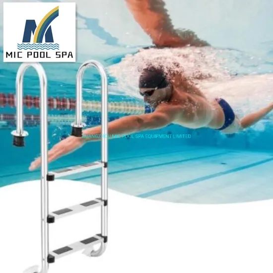 Durable Inground Swimming Pool Heavy Duty Ladder with Handrail - Image 4