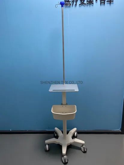Roll Stands for Medical Device in Hospital Load 18kg OEM/ODM Yes Color White Origin China Condition New Trademark TPX Layer 1 Layer - Image 1