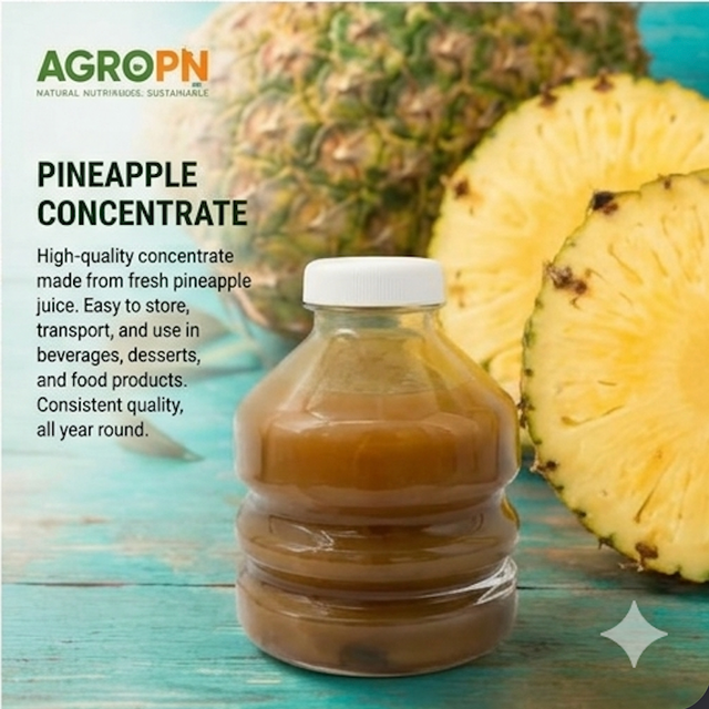 Pineapple Concentrate Organic Yes Degree Of Maturity Mature Degree of Processing Frozen, Puréed - Image 1