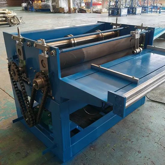 Metal Slit Line Sheet Steel Coil Slitting Slitter Machine Condition New Weight 550 Kgs Motor Power 3 Kw Certification CE - Image 3
