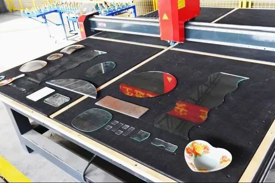 Glass Cutter Condition New Warranty One Year Power Supply 24mm Trademark Zhengke HS Code 8464901100 Control System PLC Structure - Image 3