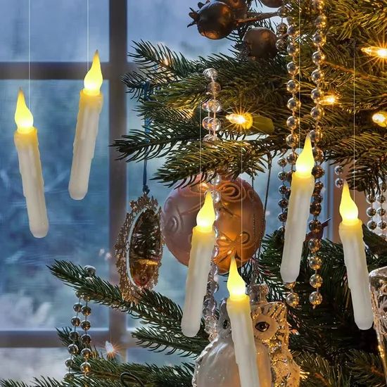 Cross-Border Hot-Selling Floating LED Magic Wand Candle - Halloween Home Decor - Image 4