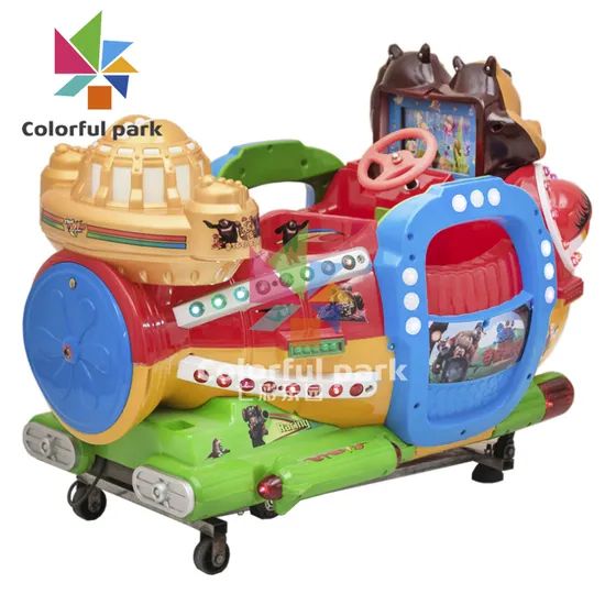 Amusement Park Simulation Riding Arcade Game Machines Player 1 Condition New Color White, Pink Model NO. CP-V014 Name Horse - Image 3