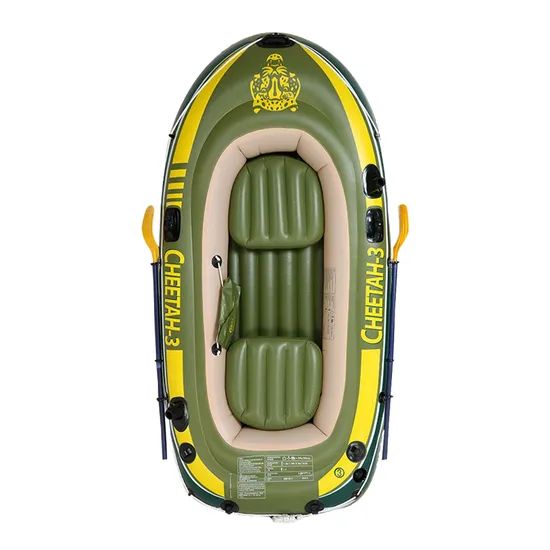 Wholesale 3 People Water Sport Rowing Fishing Boats Kayak PVC Inflatable Boat - Image 5