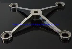250mm Stainless Steel Glass Spider with 4 Arms; Glass Fitting Hardware, Point-Fixed Curtain Wall Hardware with High Quality and Best Price - Image 4