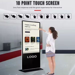Free Standing 32 43 55 65 75 86 Inch Indoor Android Touch Screen Digital Signage TV Advertising Display for Trade Show - Image 5