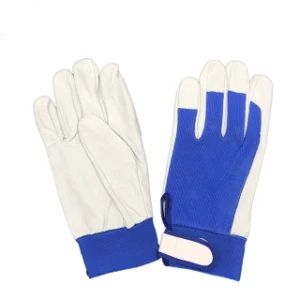 Knitted Back Elastic Safety Work Gloves Origin China Length Medium Color Customized Thickness Flimsy HS Code 4203291090 Model NO. - Image 1