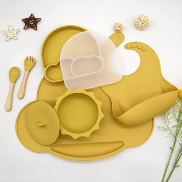Silicone Feeding Set Color all colors Oem Odm Highly Welcome Material Food Grade Silicone Brand Name Silicone Feeding Set - Image 3