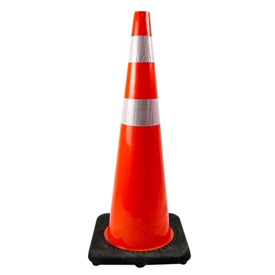 Stackable 36-Inch Reflective Traffic Cones with Flexible Bases - Image 6