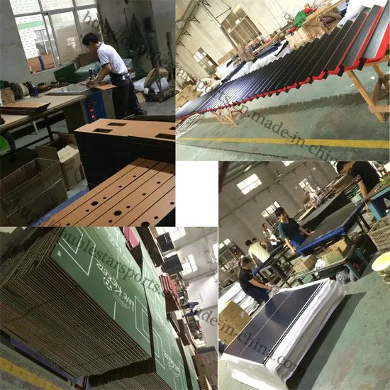 Foldable Football Soccer Table with L Shape Leg Model M Origin China Playboard 9mm HS Code 95064090 Bar Number Eight Color - Image 6
