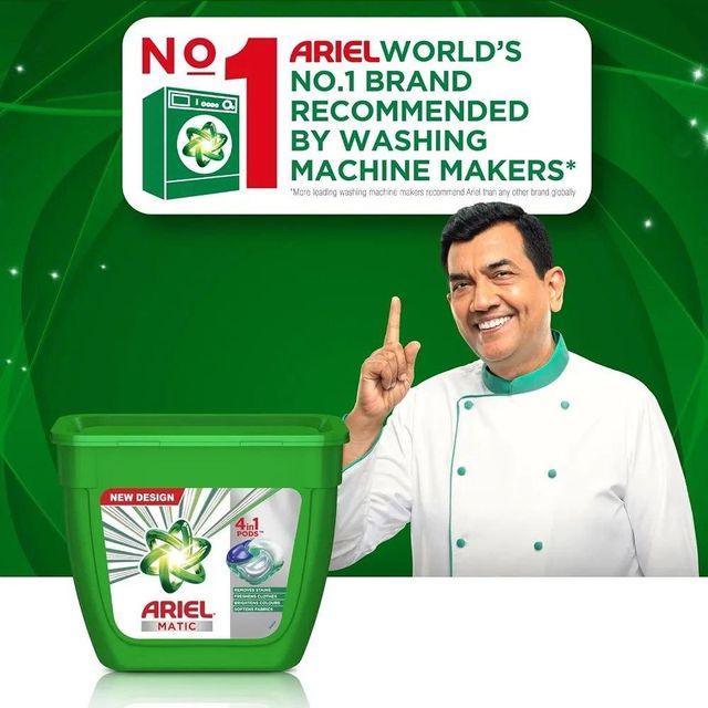 Ariel Matic 4-in-1 PODs Detergent 18 ct – Top & Front Load Washing Machines - Image 5