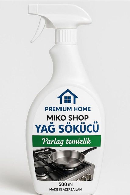 Premium Home Grease Cleaner Spray 500 ml for Kitchen Capacity 500ml Form Spray Bottle Scent Fresh Lemon Eco-friendliness Eco-friendly Formula, - Image 4