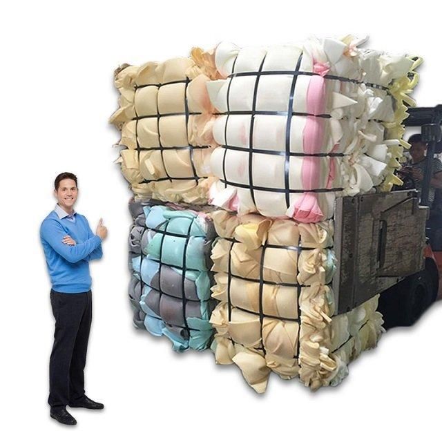Hot Selling Waste PU Foam Scraps Recycled Polyurethane Sponge Foam Furniture Cushion Scrap in Bales Wholesale Factory Price - Image 3