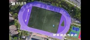 Through Multiple Checks Long-Lasting Color Rubber Running Track for Tournament - Image 2
