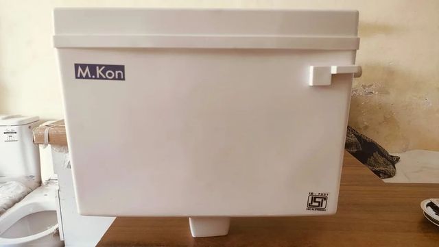 Pvc Flush Tank Color White Finish Glossy Mount Type Wall Material PVC, Pvc Capacity 10 Litre Durability Durable Weight - Image 3