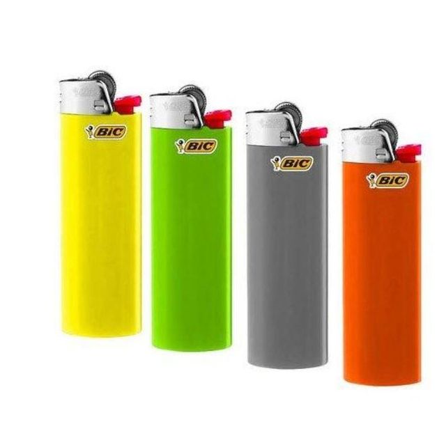 BIC Lighter Maxi J26 & BIC Lighter Mini J25 Top Quality Plastic Bic Gas Lighter / Disposable Cricket Lighter with Custom logo / Refillable Bic Lighter - Image 4