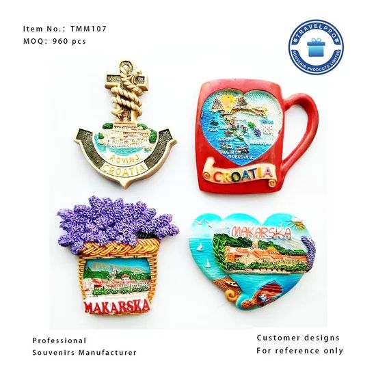 Custom Epoxy Magnet Tourism Souvenirs Fridge Magnet - Image 2