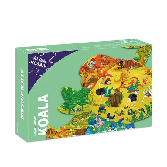 Cardboard Puzzles Kids Games Personalized Custom Paper Pieces Jigsaw Puzzles - Image 4