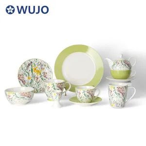 Ceramic Kitchen Dinner Plates Sets Ceramic Crokery Dinnerware Dinning Plates Sets - Image 1
