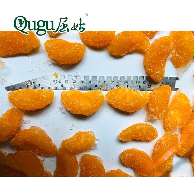 IQF Frozen mandarin orange segment Shape WHOLE Style FROZEN Weight (kg) 10 Packaging Bulk Ingredients non Type Mandarin - Image 2