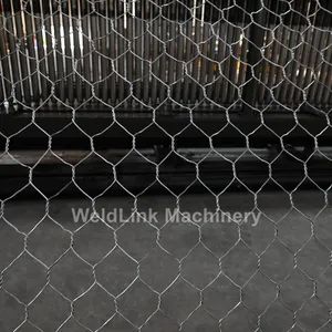 High Speed CNC Gabion Mesh Weaving Machine in Stock Weight 16t Origin China Warranty 1 Year HS Code 8463300000 Trademark WELD LINK - Image 6