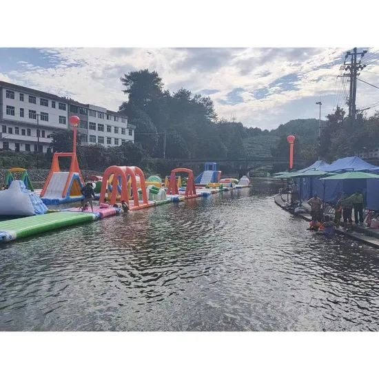 Popular Style Custom Obstacle Course Kids Adult Inflatable Water Parks - Image 6