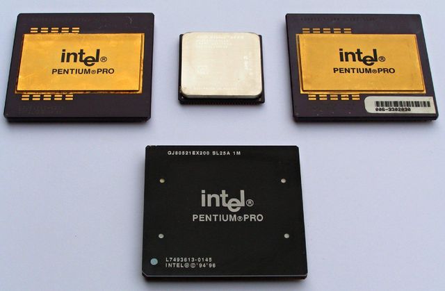 Premium Intel Pentium Pro Ceramic/CPU Processor Scrap with Gold Pins for sale - Image 3