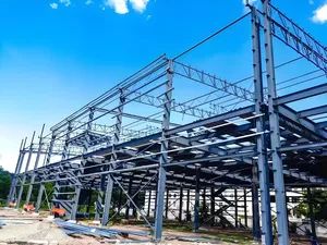 Customized Steel Structure Building with Cutting and Drilling Services Available - Image 5