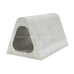 Aluminum Extruded Profile for Posts, Bottom Rails, Splice Plates, Corner Caps - Image 2