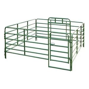 Portable DIY Farm Fence Modular Design for Temporary Horse Racetrack Enclosure - Image 2