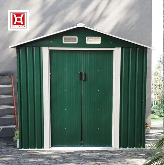 10X8FT Outdoor Garden Storage Shed Backyard Metal Portable Mobile Sheds - Image 5