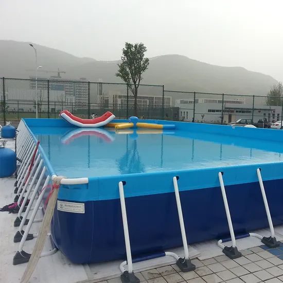 PVC Above Ground Inflatable Swimming Pool Size Big MOQ 1set Color Blue Material Pvc Origin China Trademark YJTC HS Code - Image 3