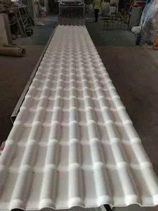 Moisture Proof 1050mm Spanish PVC Roofing Sheet ASA Synthetic Resin Roof Tile Price - Image 5
