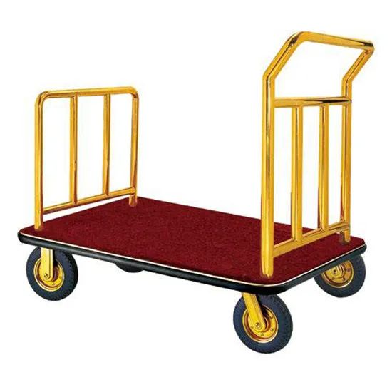 Hotel Lobby High Standard Concierge Bellman Cart Baggage Luggage Trolley - Image 6