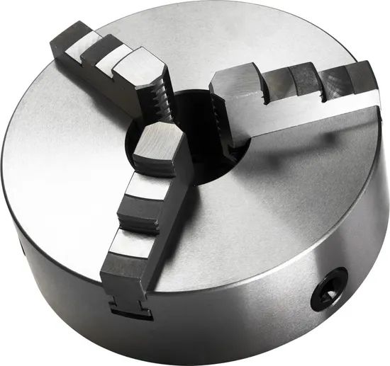 Three-Jaw Self-Centering Manual Lathe Chuck 4