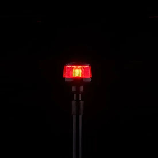Senken Bright Security Traffic Motorcycle Rear Warning Light Mouting Pole Origin China Patterns Circle Light Source LED Trademark - Image 5