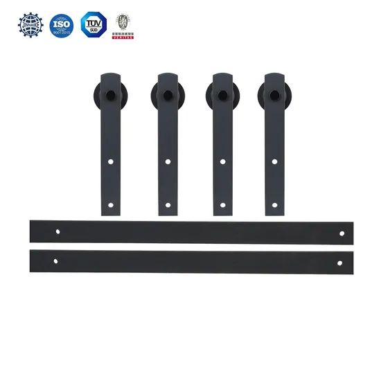 New Type Barn Door Hardware Accessories Color Black Origin China Model NO. BDH Trademark JNK Customerized Yes Install Fast and Easy - Image 3