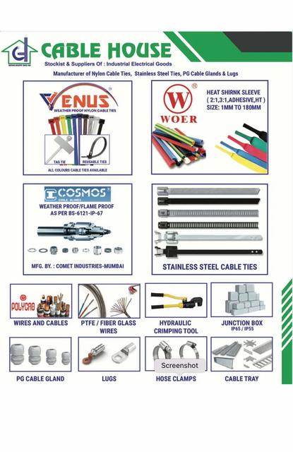 Dowells Cable Lugs MOQ 1000 Material Aluminium Delivery time EX stock Available Types Cable Lugs Production capacity - Image 3