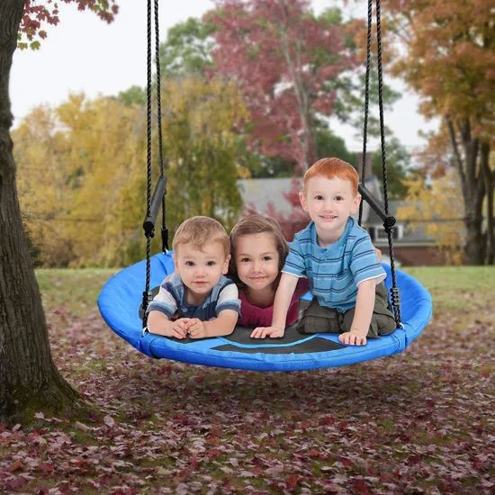 Adjustable Ropes and Carabiners for Blue Saucer Tree Swing - Image 4