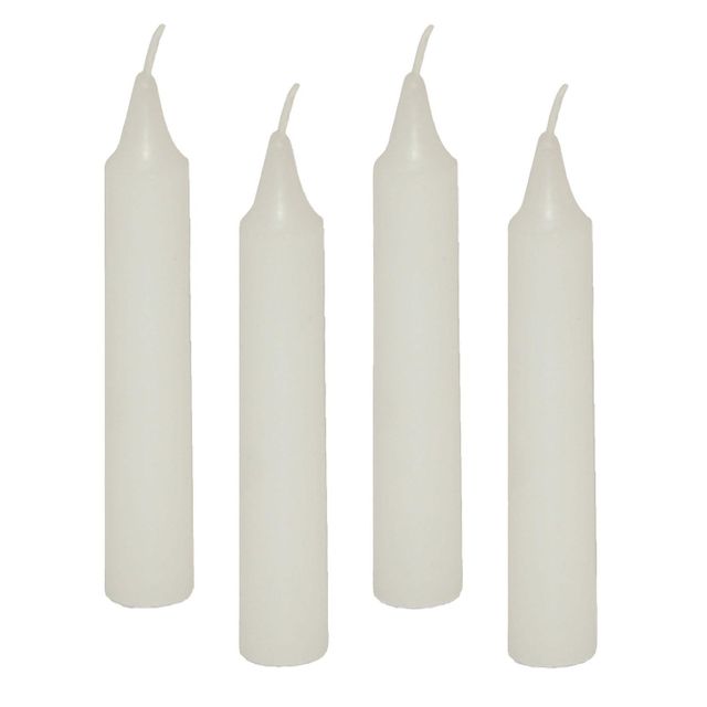 Plain white candle Household Daily Candles Various Sizes Practical Home Lighting Candles for Indoor Decor and Daily - Image 3