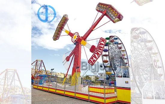 Durable Attractive Children Adult Amusement Park Rides 24 Seats Kamikaze Rides - Image 3